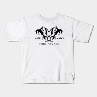 HOTEL MAPES RENO ORIGINAL LOGO Kids T-Shirt